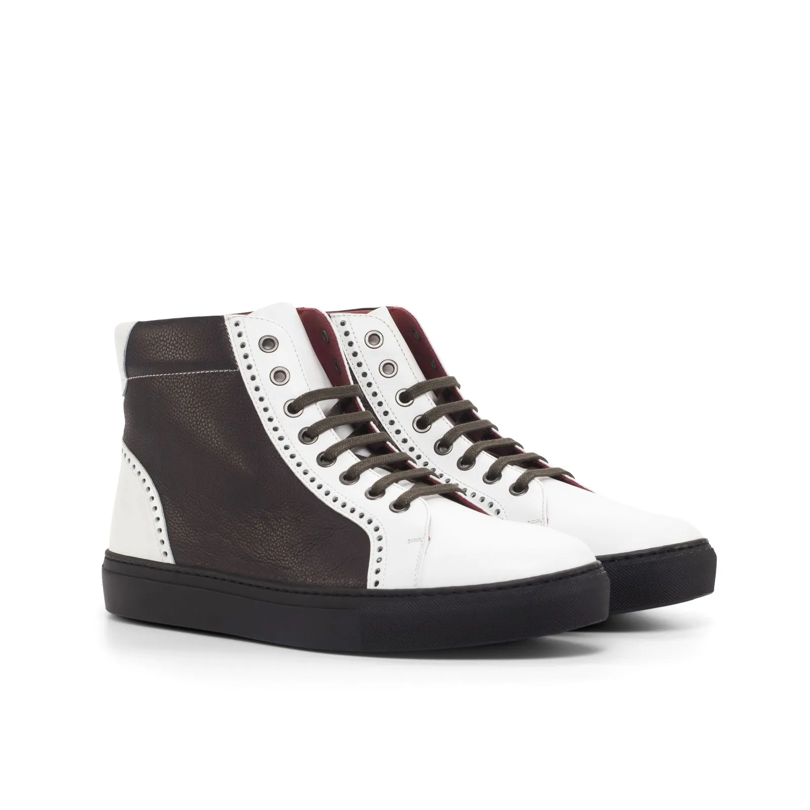 Men's High Kick Sneakers Wide Plus Size 4585