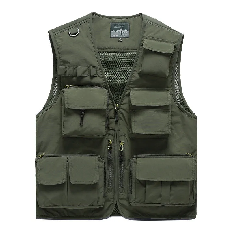 Men’s Lightweight Utility Cargo Vest