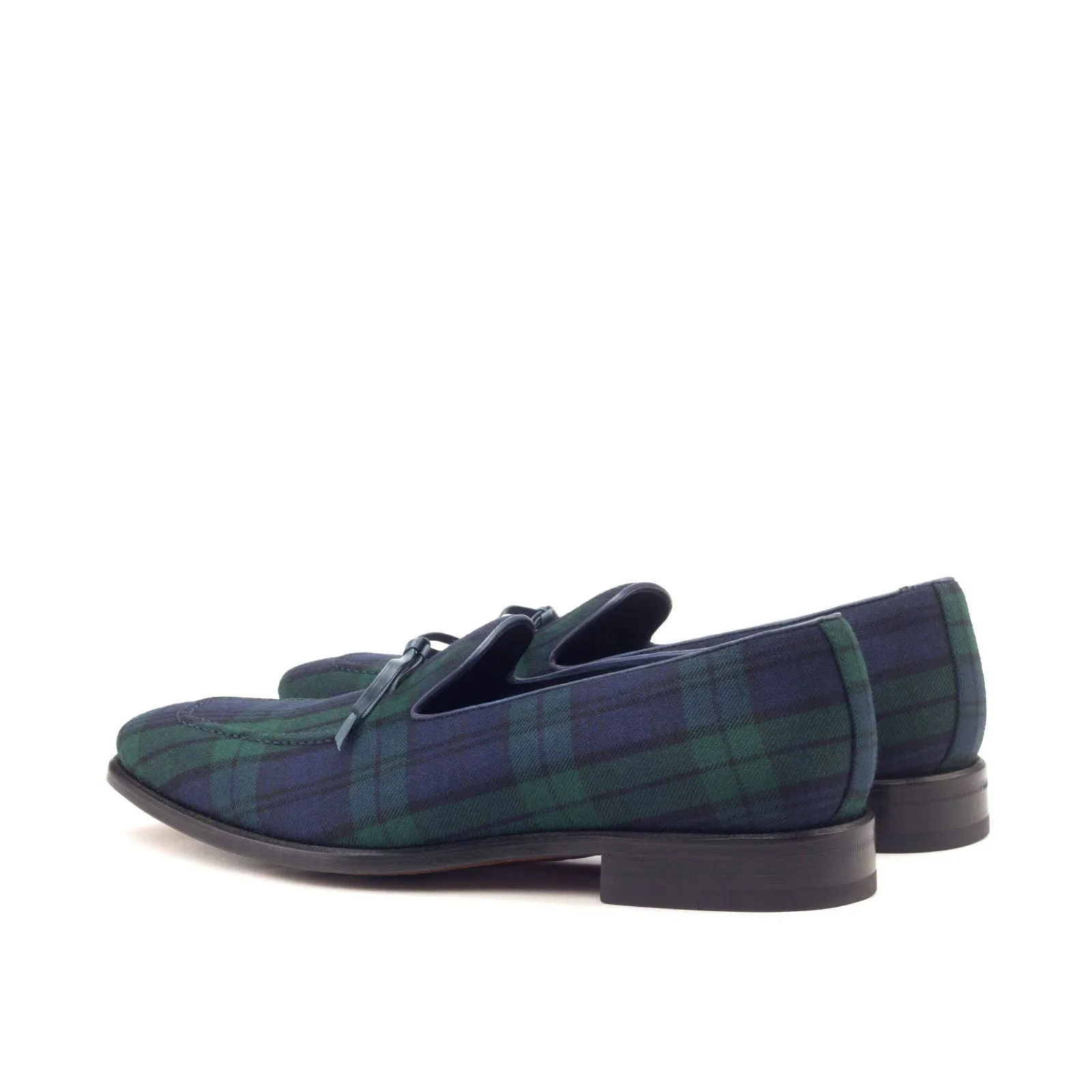 Men's Loafer Leather Shoes Wide Plus Size Green Blue 2957