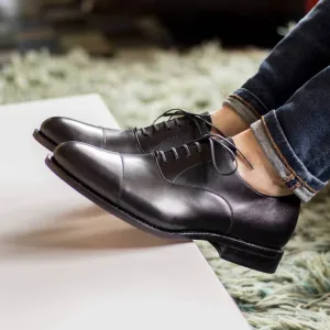 Men's Oxford Leather Shoes Wide Plus Size 5995