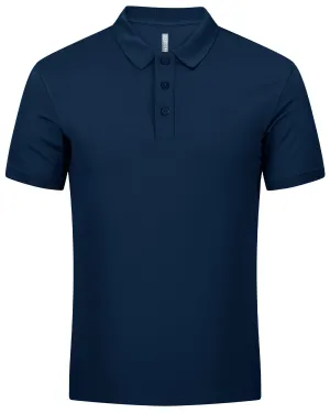 Men's UPF50  Golf Polo Short Sleeve Collared Quick Dry T-Shirt