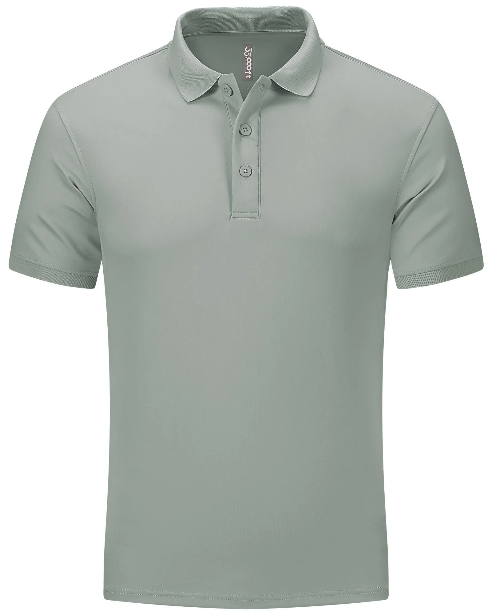 Men's UPF50  Golf Polo Short Sleeve Collared Quick Dry T-Shirt