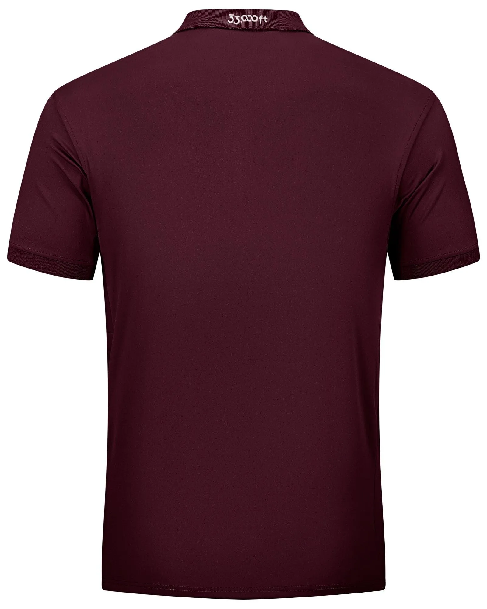 Men's UPF50  Golf Polo Short Sleeve Collared Quick Dry T-Shirt