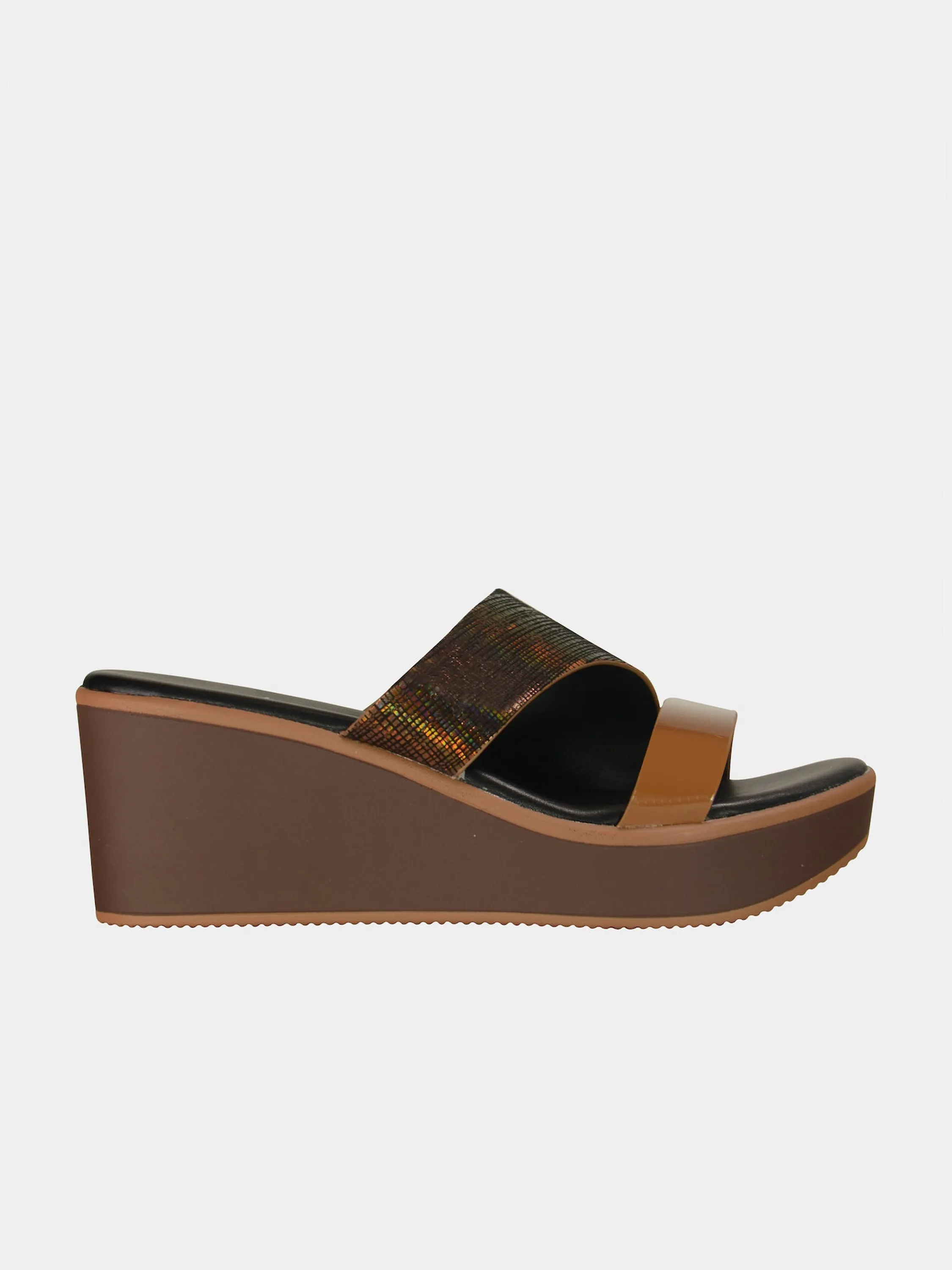 Michelle Morgan 914RJ28B Women's Wedge Sandals