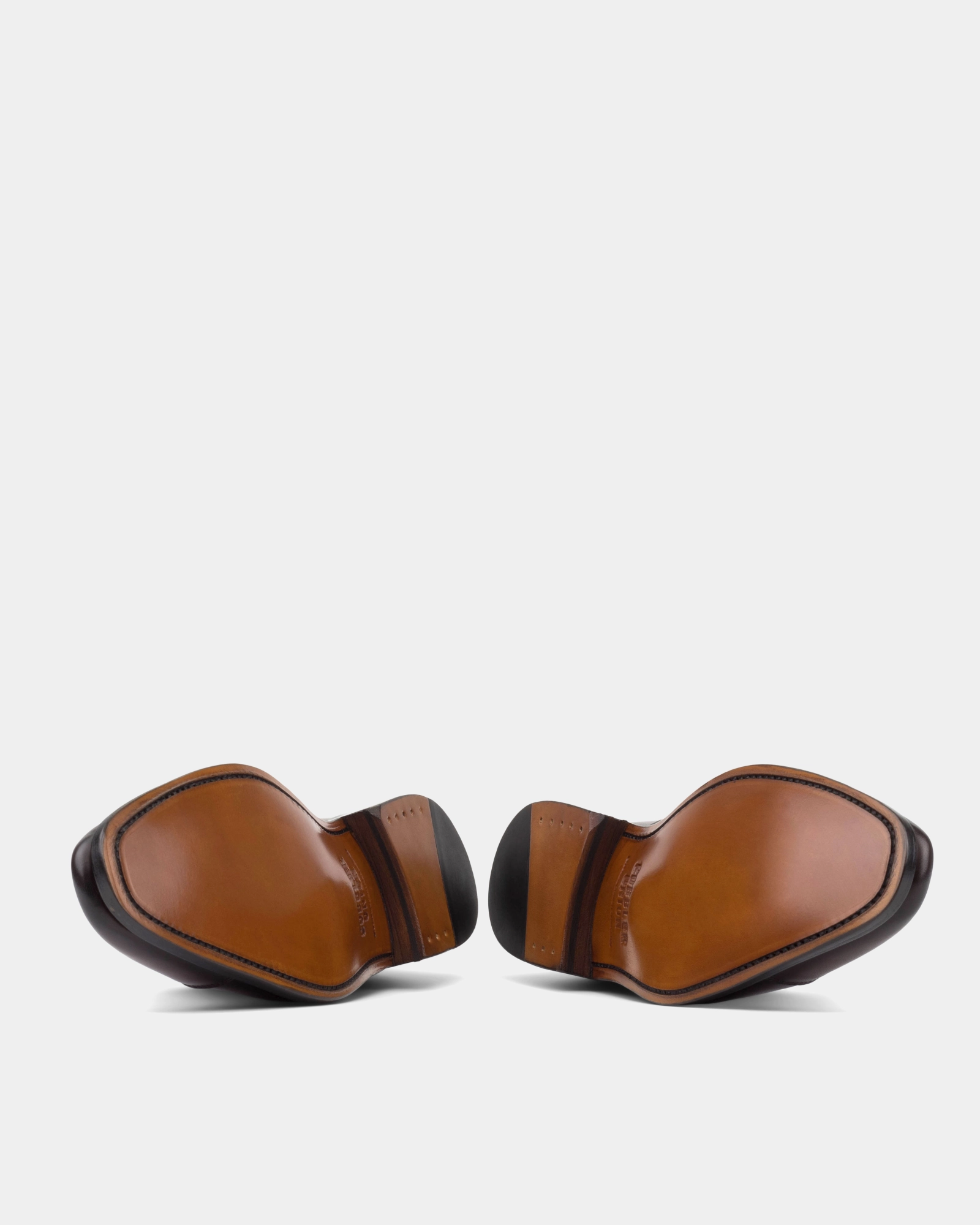 Ashford Dark Brown Cap Toe Oxford - 722 Chisel Tip