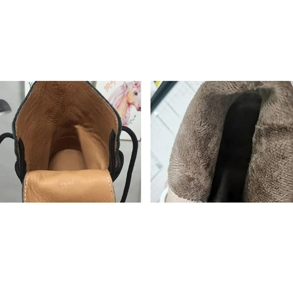 Minimalist Lace-up Ankle Boots