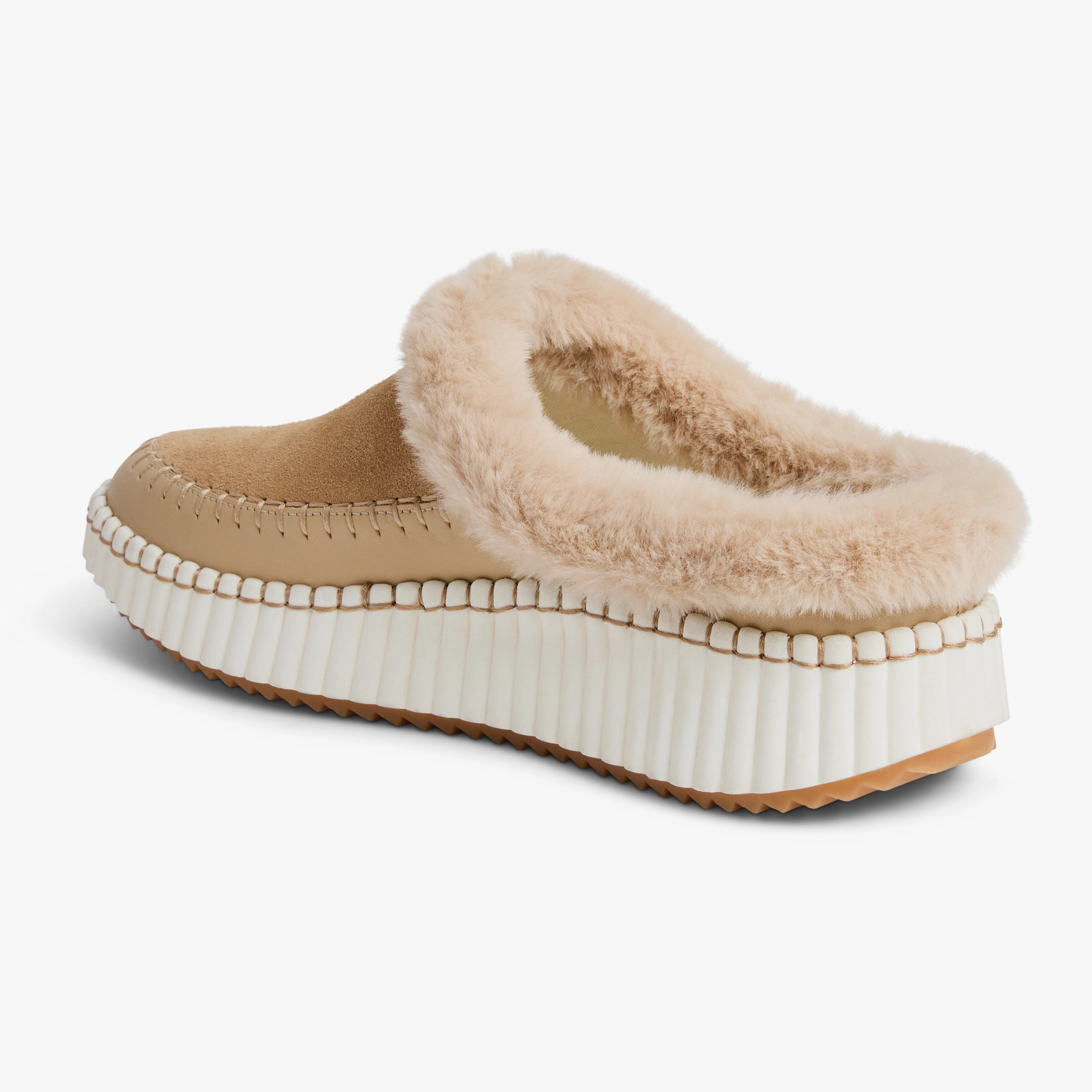 Fragrance Walk Breathable Sole Jolie Suede Slip-On Platform Sneaker Clog