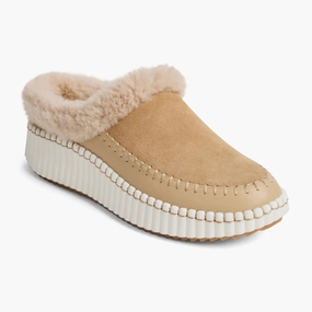 Jolie Suede Slip-On Platform Sneaker Clog Coast Path