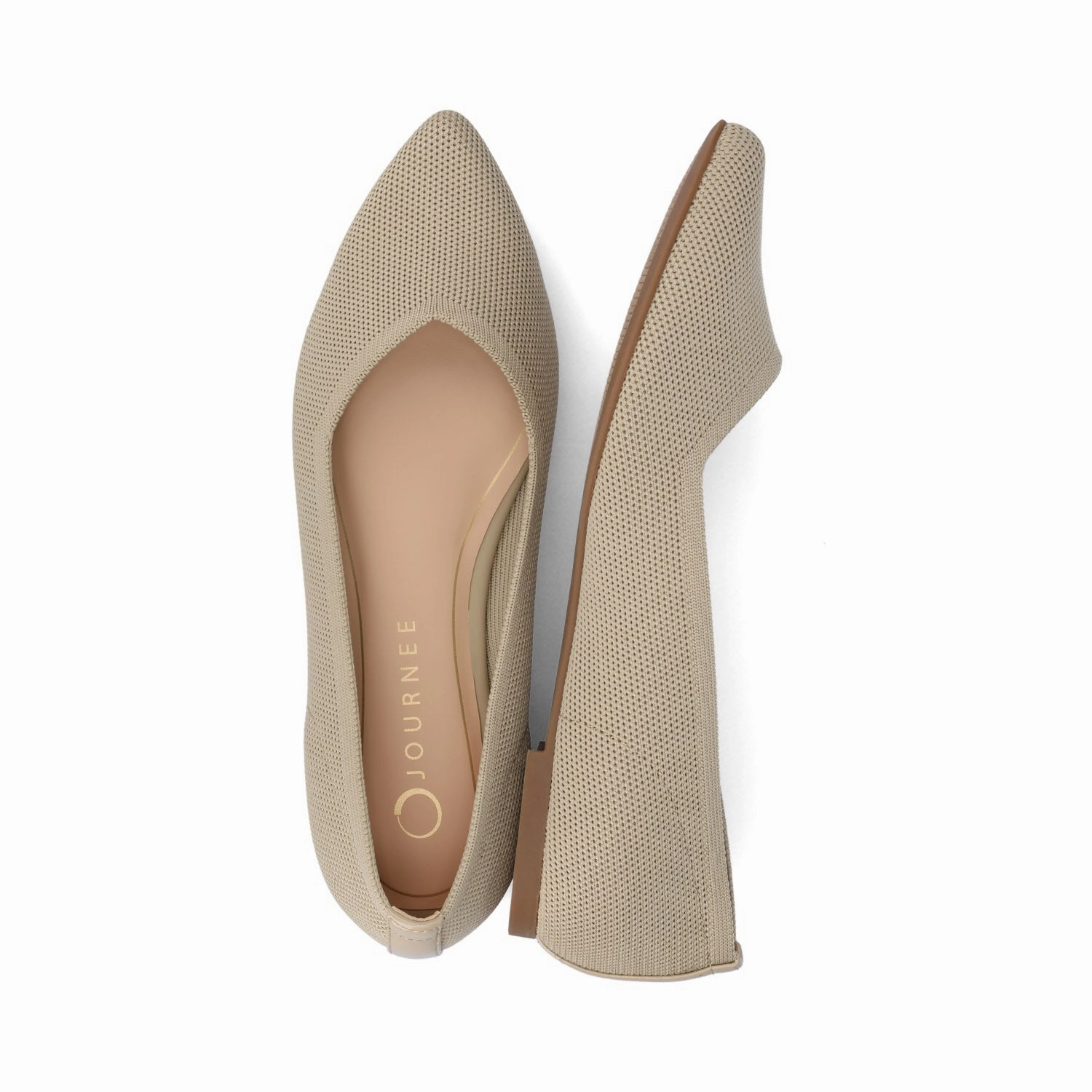 MINNAH BALLET FLATS IN KNIT FABRIC Dress Friendly Easy To Clean