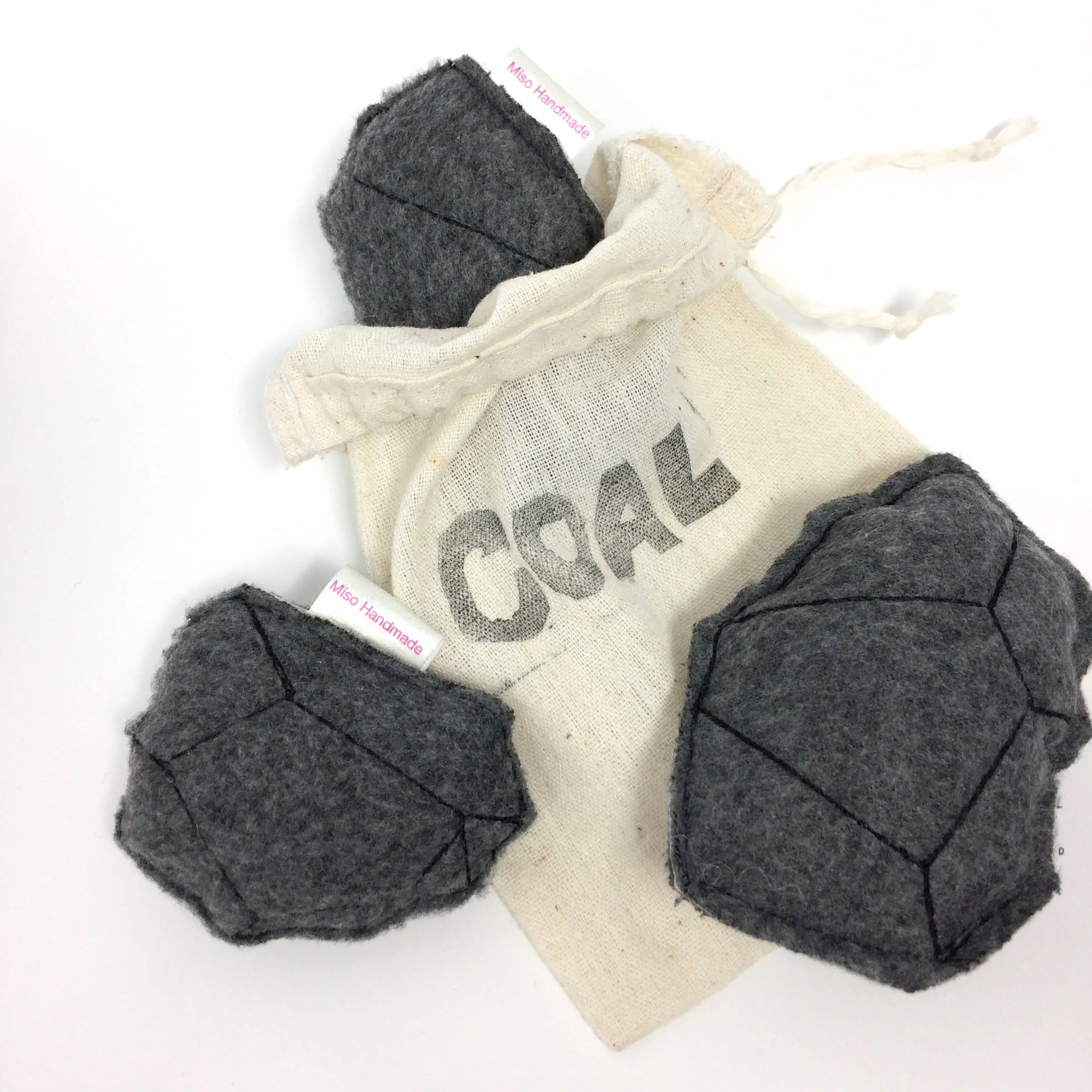 MISO HANDMADE | Kitty Coal Cat Toy