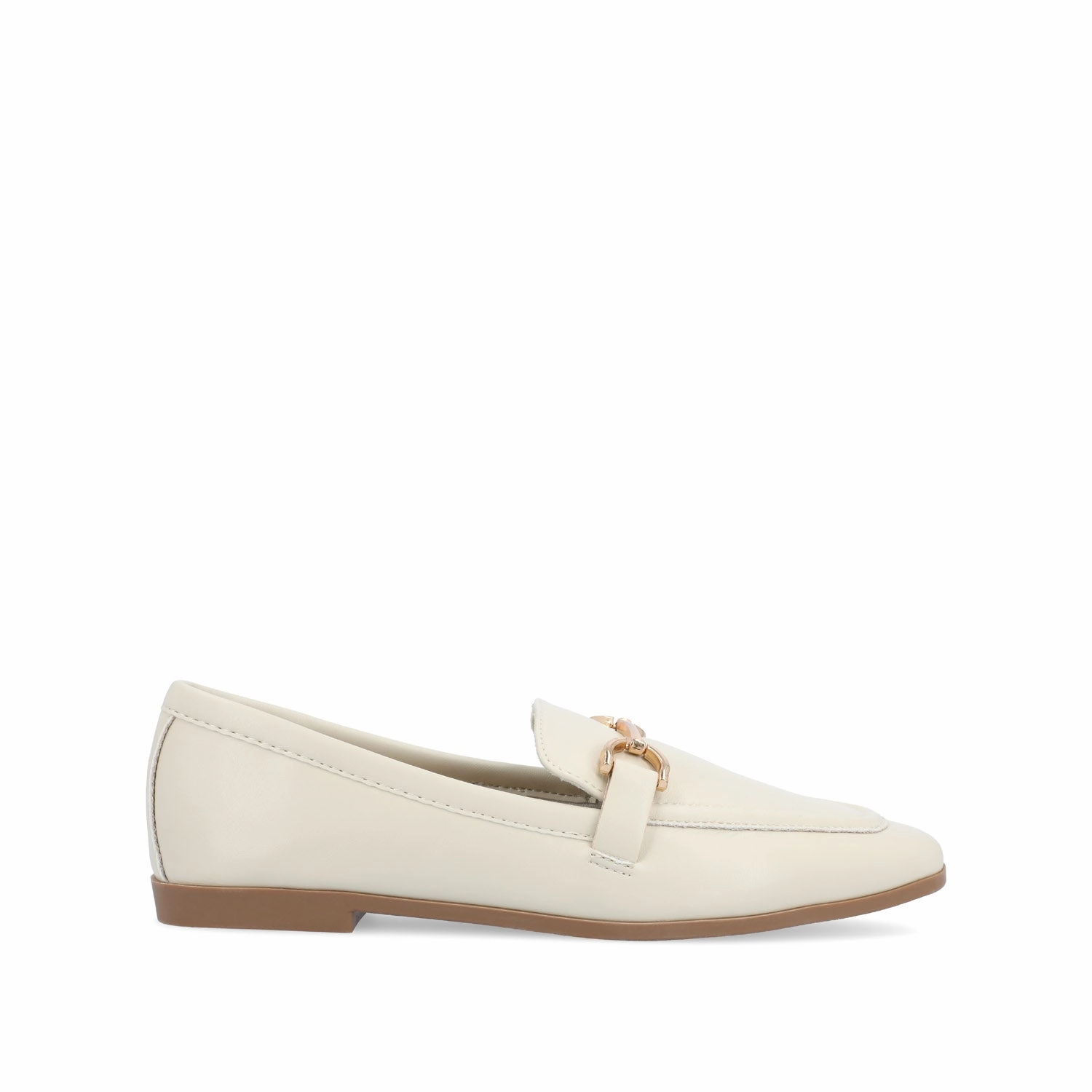 Toe Fit MIZZA LOAFER FLATS IN VEGAN LEATHER