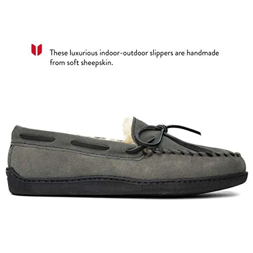 Moccasins Sheepskin Hardsole - Men