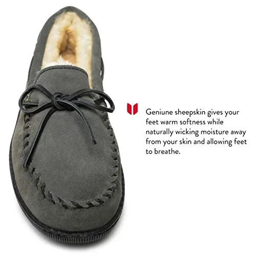 Moccasins Sheepskin Hardsole - Men