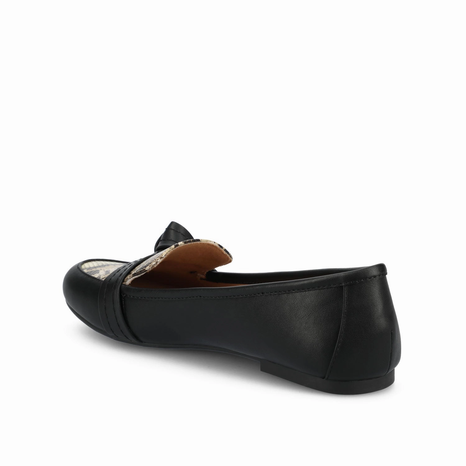 Modern Step Flex MARCI VEGAN LEATHER LOAFER FLATS IN WIDE Happy Walk Long Walk