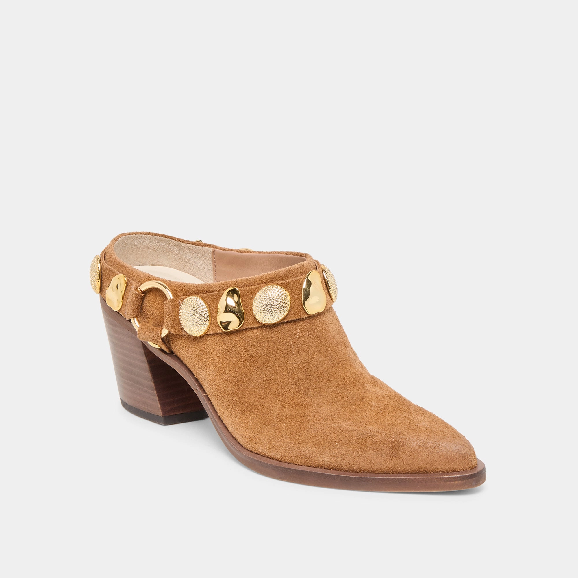 KANYON HEELS BROWN SUEDE Fashion Statement