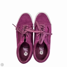 Shoes Sneakers By Vans In Purple, Size: 9 Stabilizing Shank
