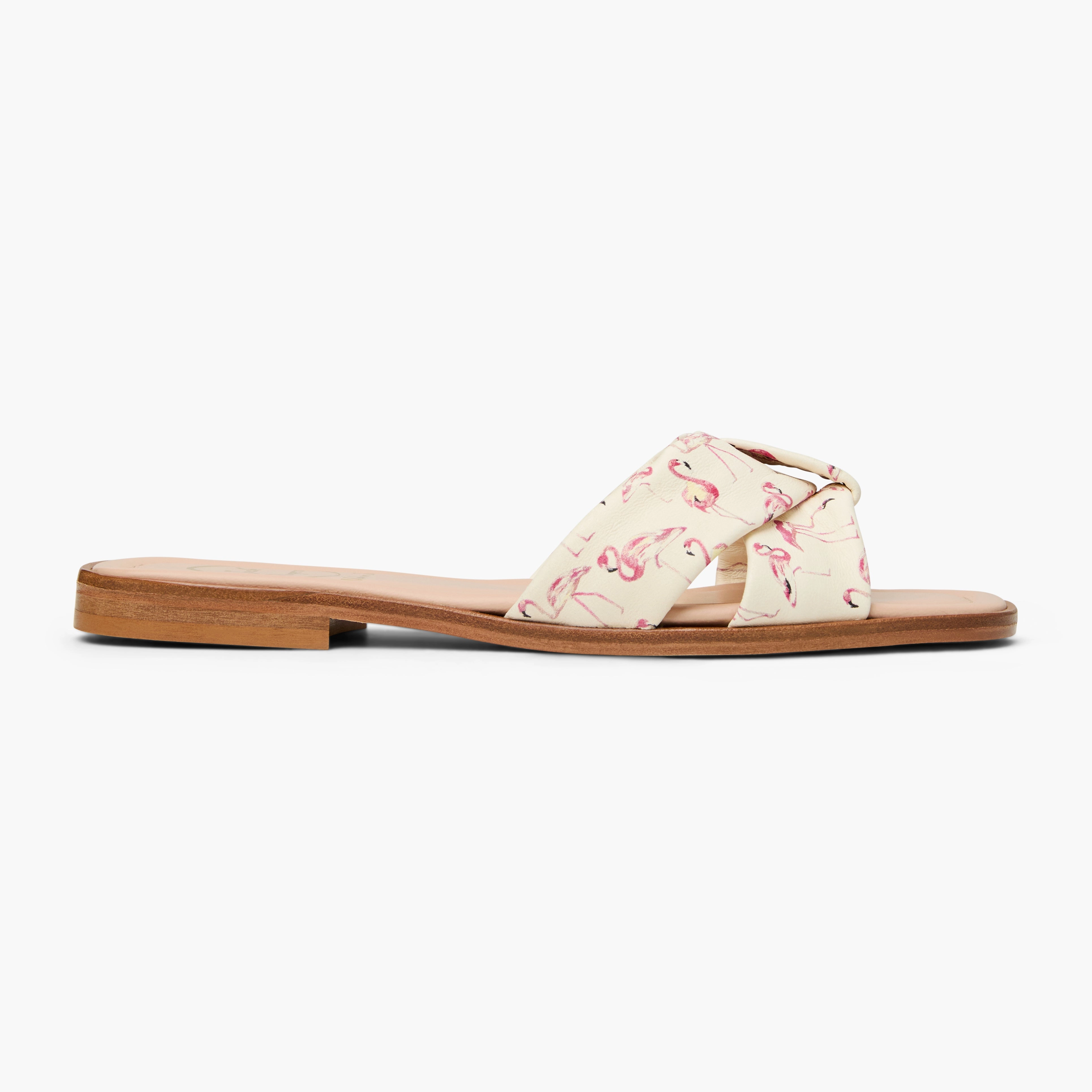 Winter Warm Monica Italian Leather Slide