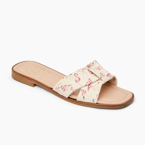 Monica Italian Leather Slide Reinforced toe