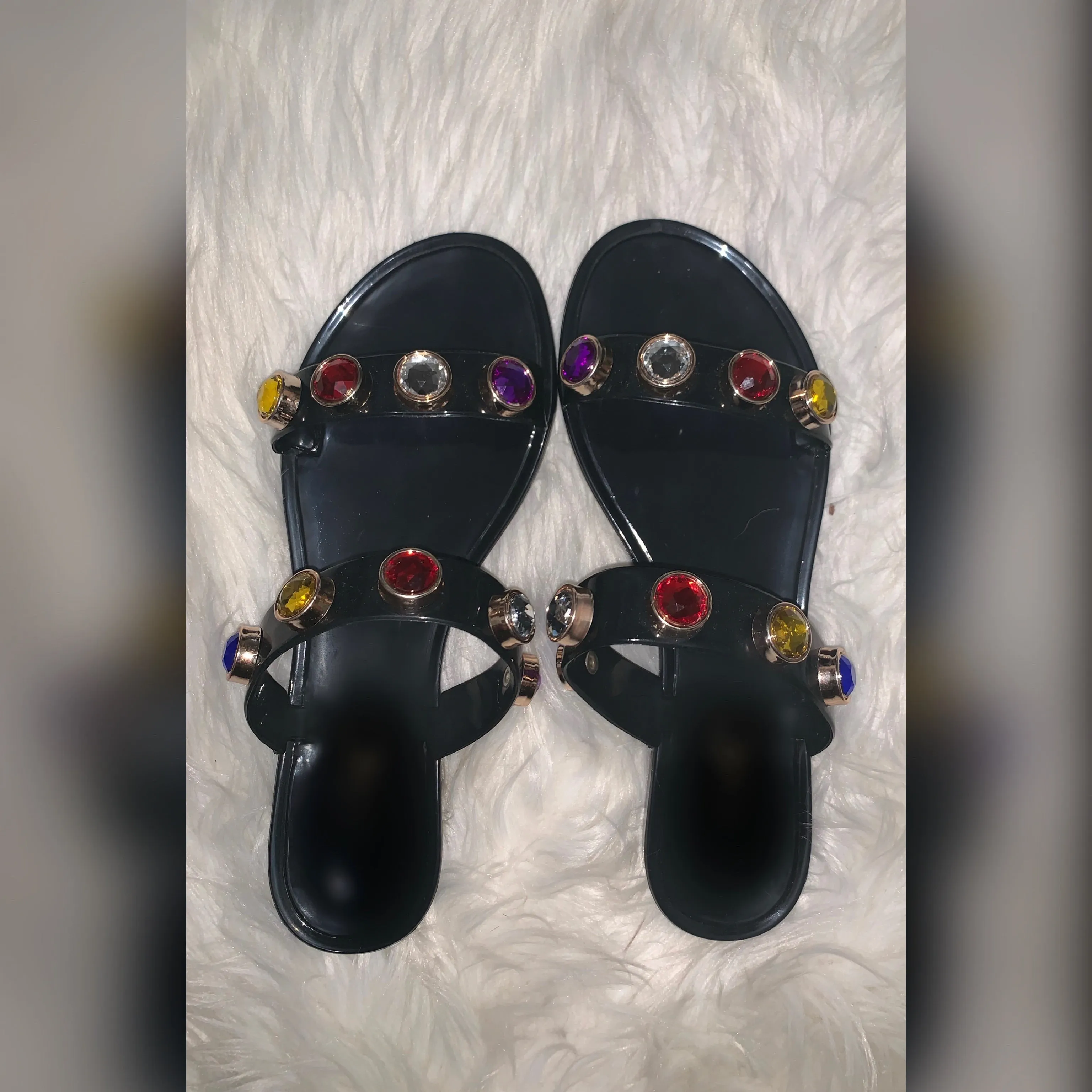 Montreal Gem Studded Sandal