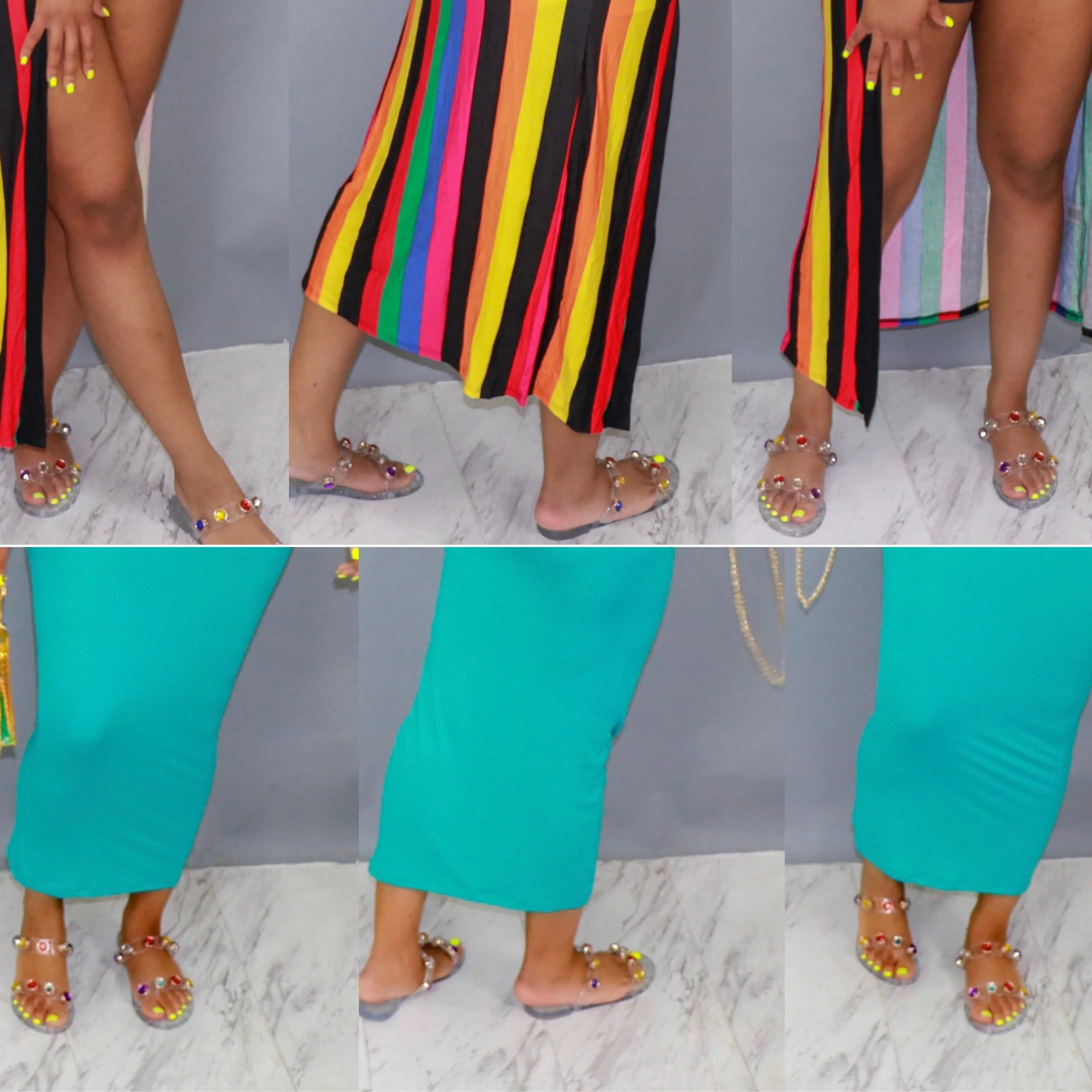 Montreal Gem Studded Sandal