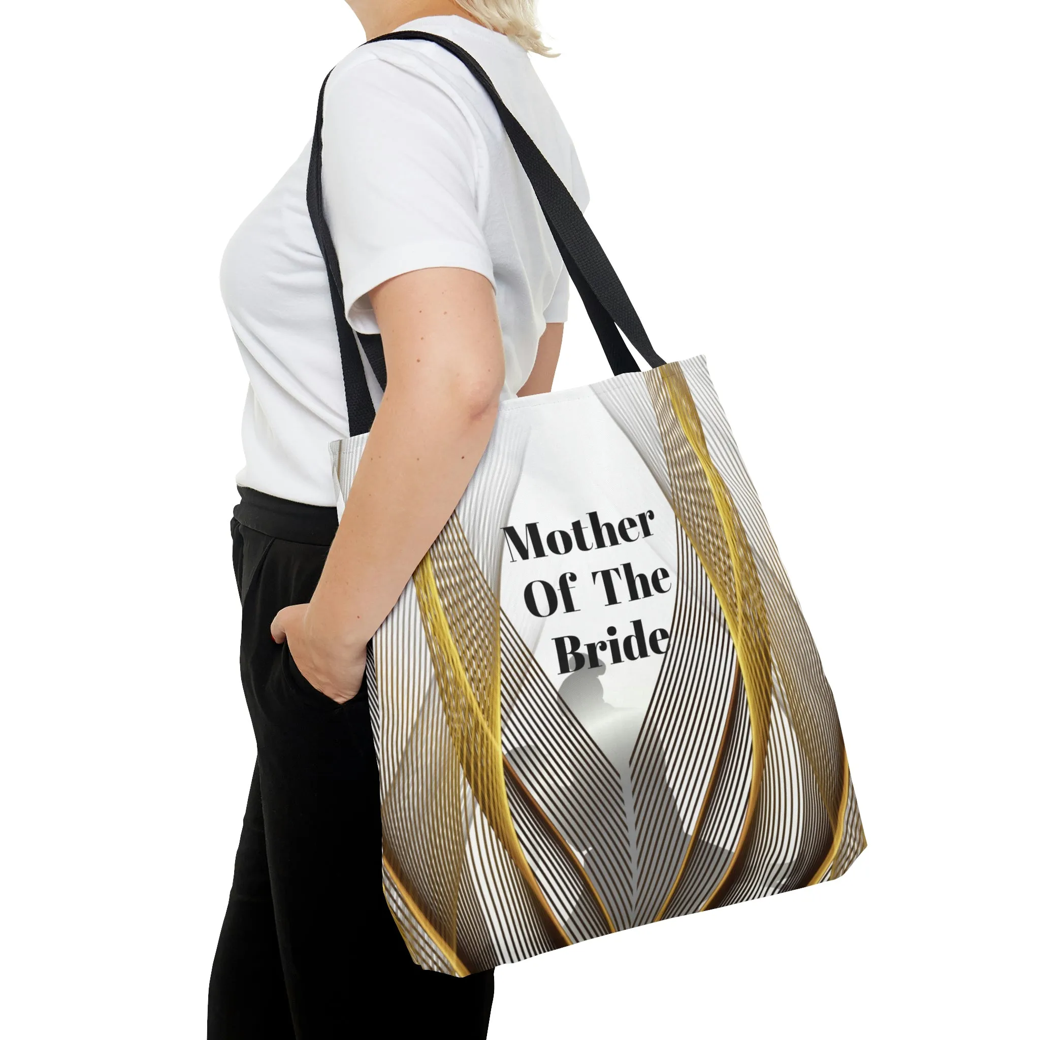 Mother Of The Bride Gift Bag | White Tote | Practical Wedding Gift | Bridal Shower Gifts