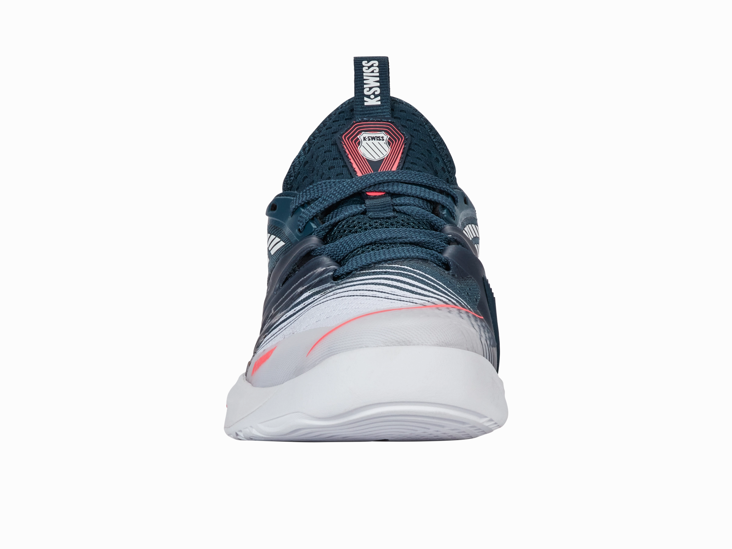 07392-129-M | SPEEDTRAC | WHITE/STARGAZER/NEON BLAZE Supportive Core Active People Wide Path