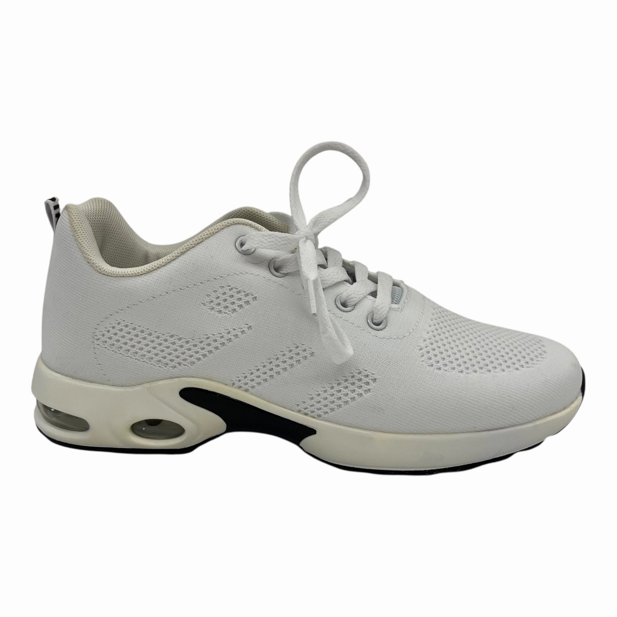 Breathable Airflow Lightweight Ethylene Vinyl Acetate Shoes Sneakers By Cme In White, Size:8.5