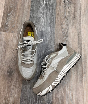 Sidewalk Ready Flexible Outsole Design Shoes Sneakers By Woden In Beige, Size: 8