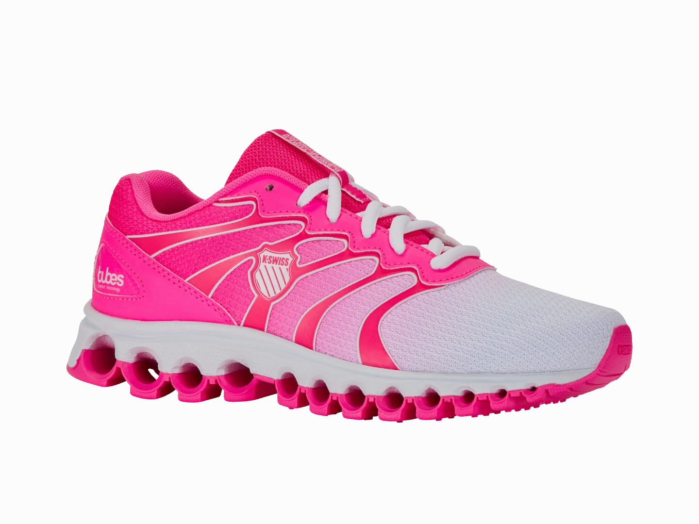 Quick Dry Textile Morning Walk 97112-192-W | TUBES 200 | NEON PINK/WHITE