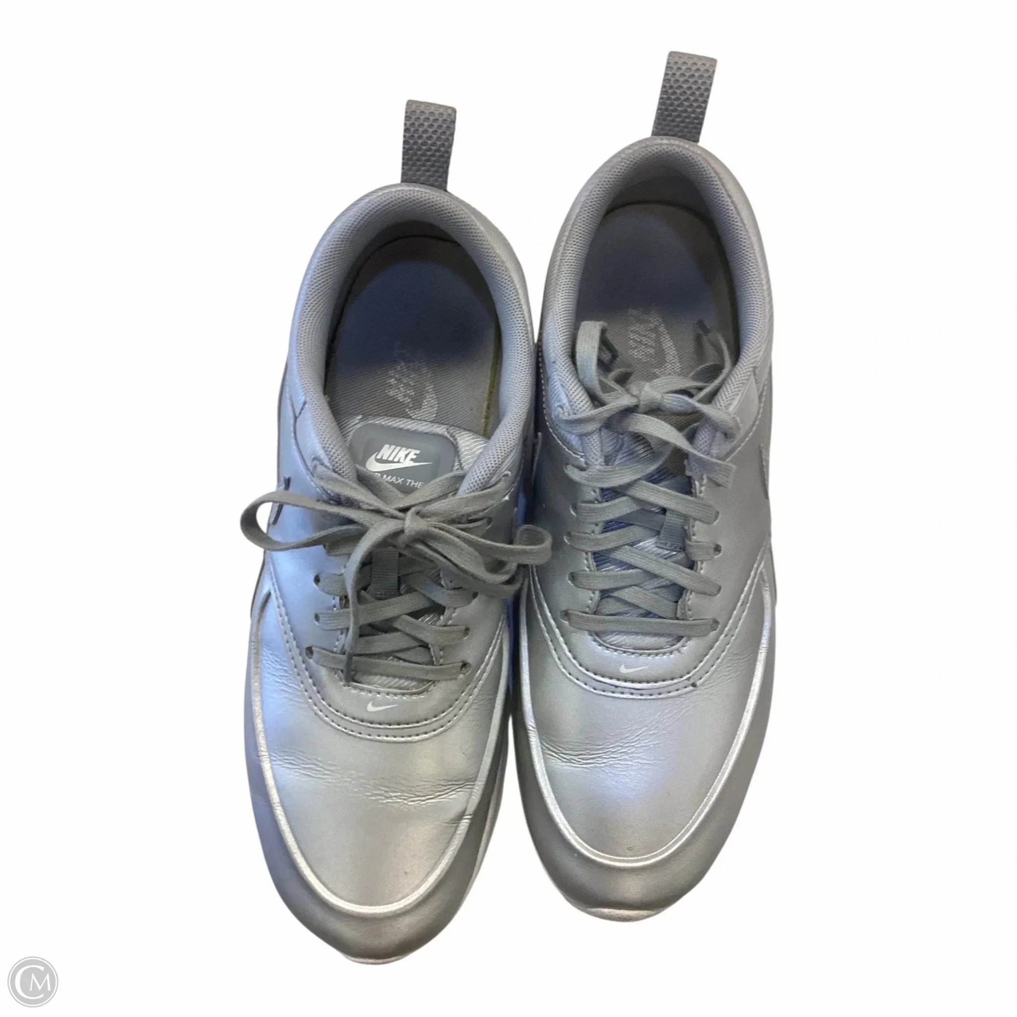 Smart Performance High Support Shoes Sneakers By Nike In Silver, Size: 9