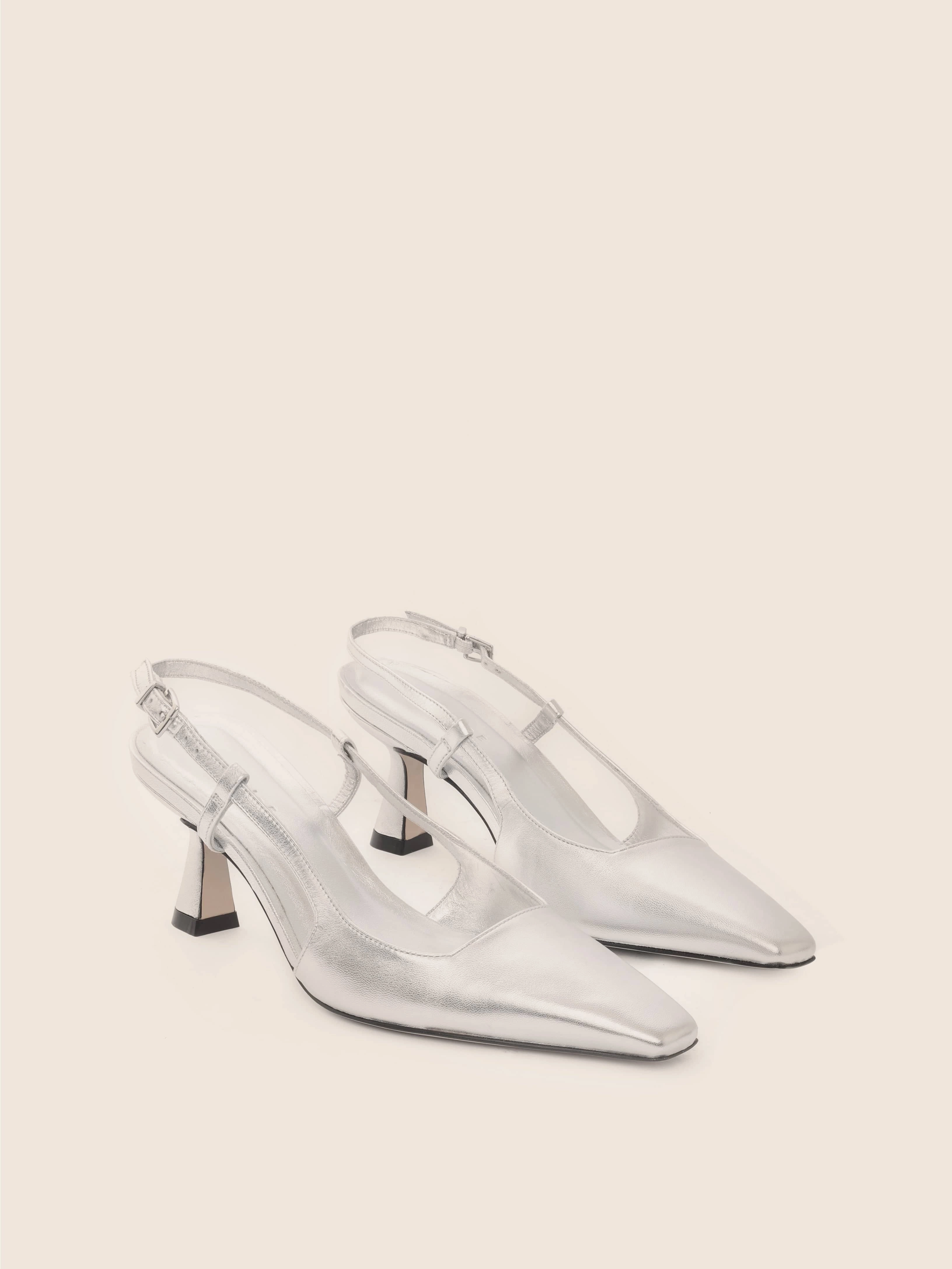 Bahia Silver Pump Stylish Vibe Dressy Boots