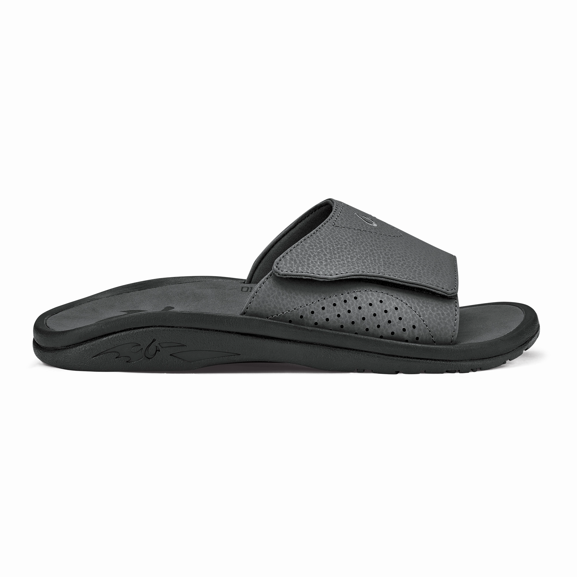 Ergonomic Footbed Molding Move Easy Nalu Slide - Dark Shadow