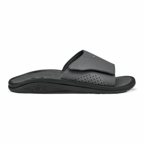 Ergonomic Footbed Molding Move Easy Nalu Slide - Dark Shadow