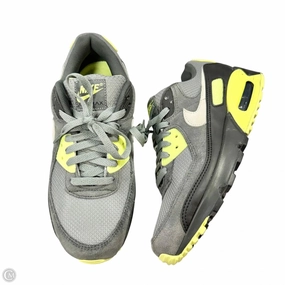Slip On Durable Material Shoes Sneakers By Nike In Black & Green, Size: 10