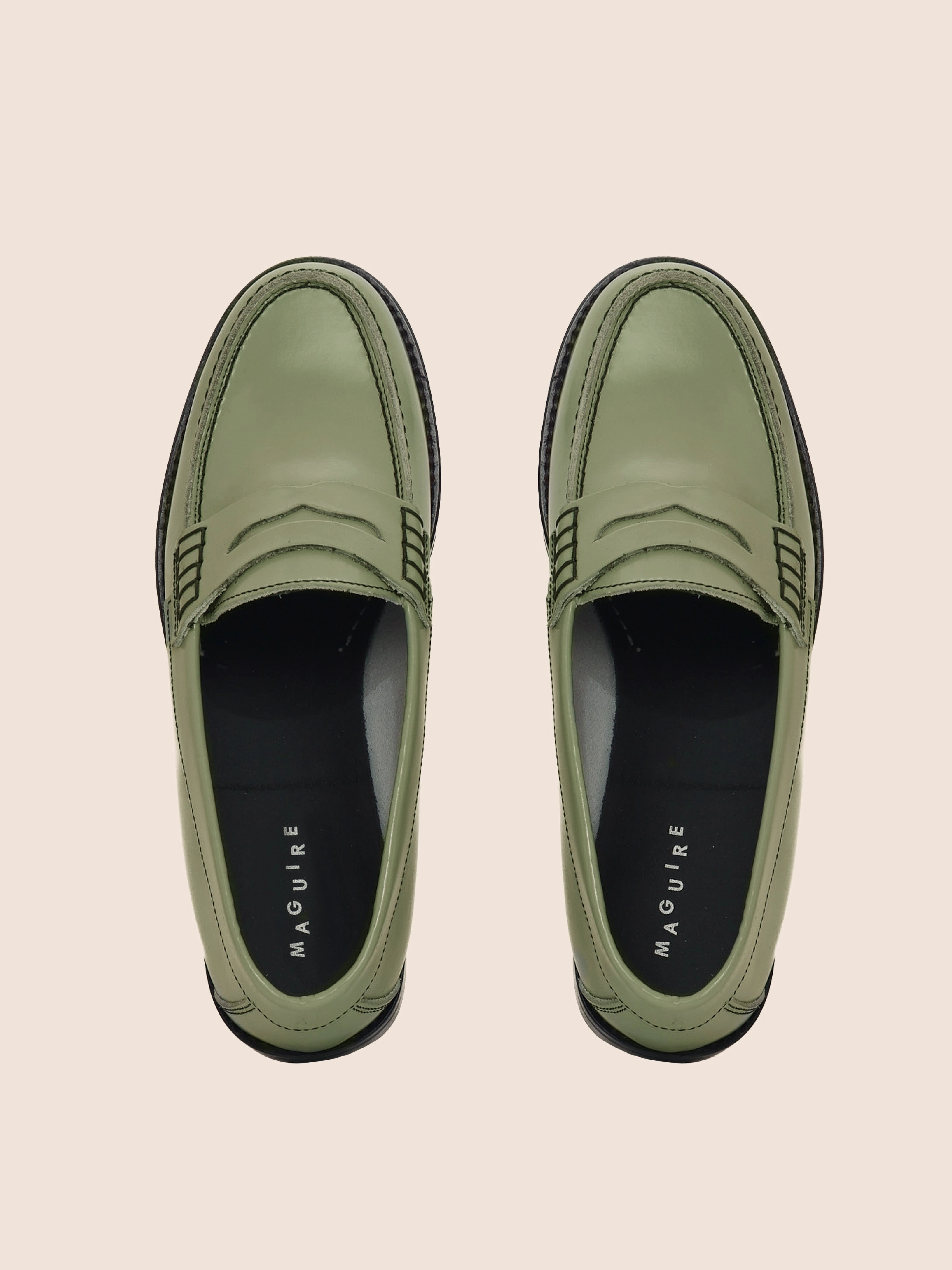 Napoli Sage Loafer Leather Soft