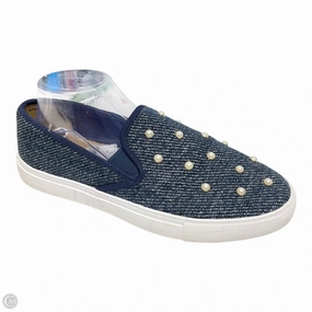 workout shoes Anti Torsion System Shoes Sneakers By Talbots In Blue Denim, Size: 10