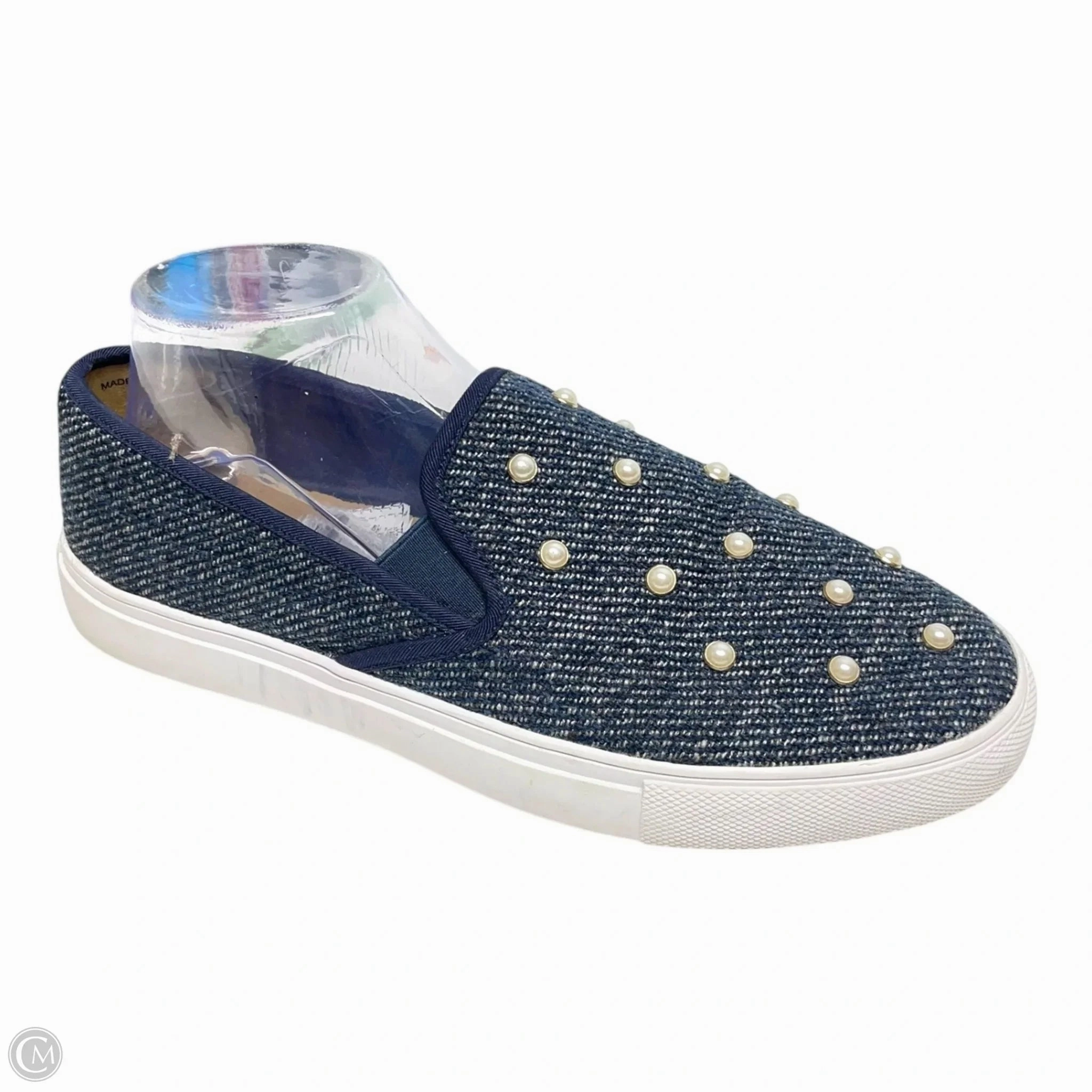 workout shoes Anti Torsion System Shoes Sneakers By Talbots In Blue Denim, Size: 10