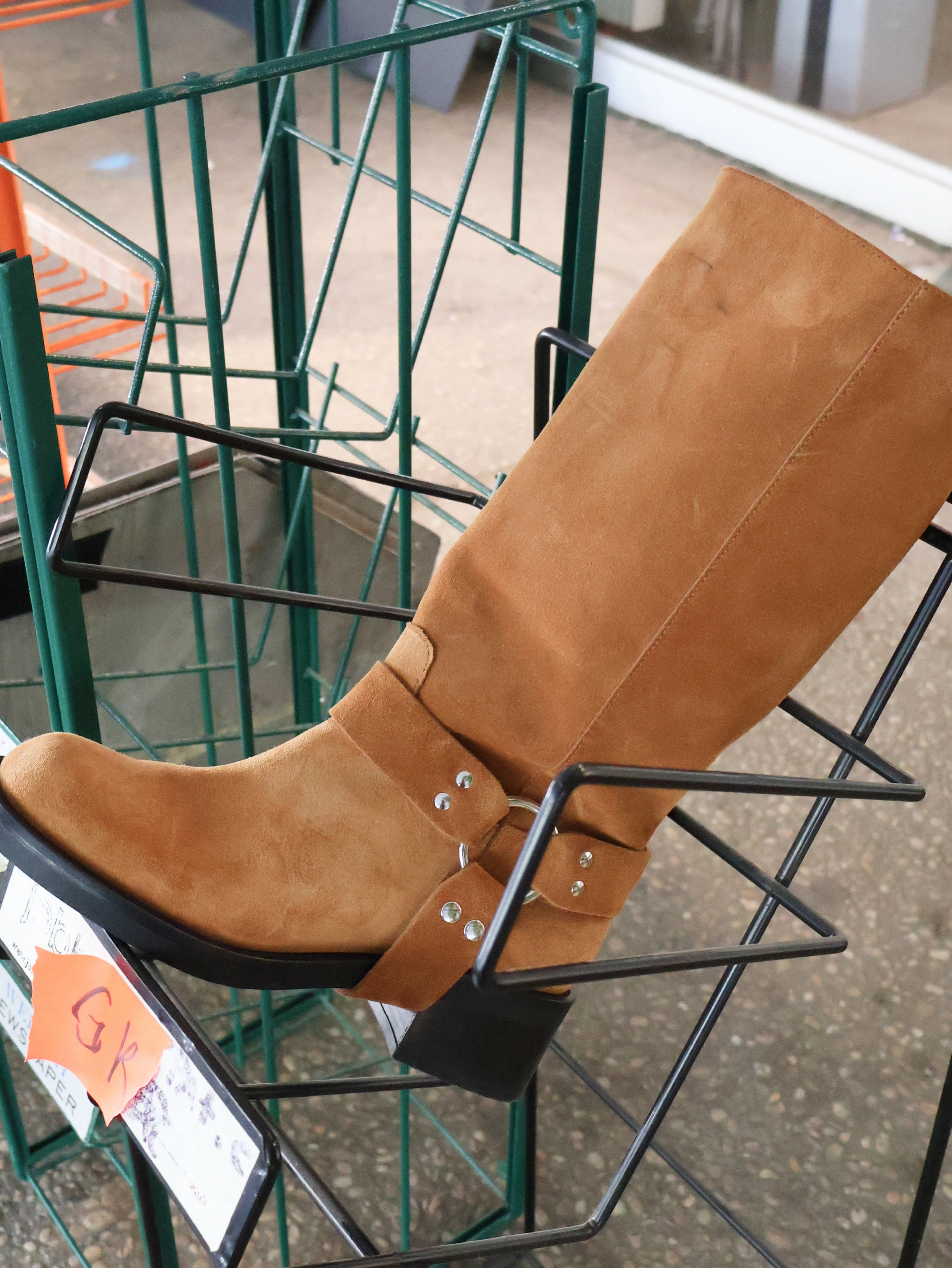High   Performance Lucca Honey Suede Boot