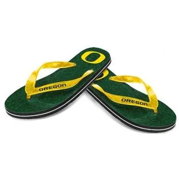 NCAA 2014 Womens Glitter Flip Flops Oregon Ducks