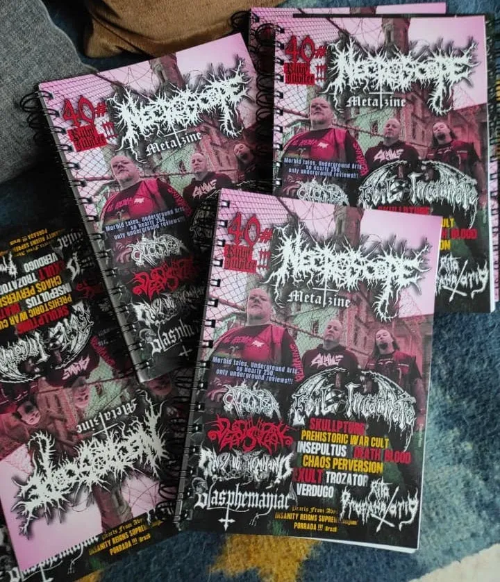 NECROSCOPE METALZINE #40