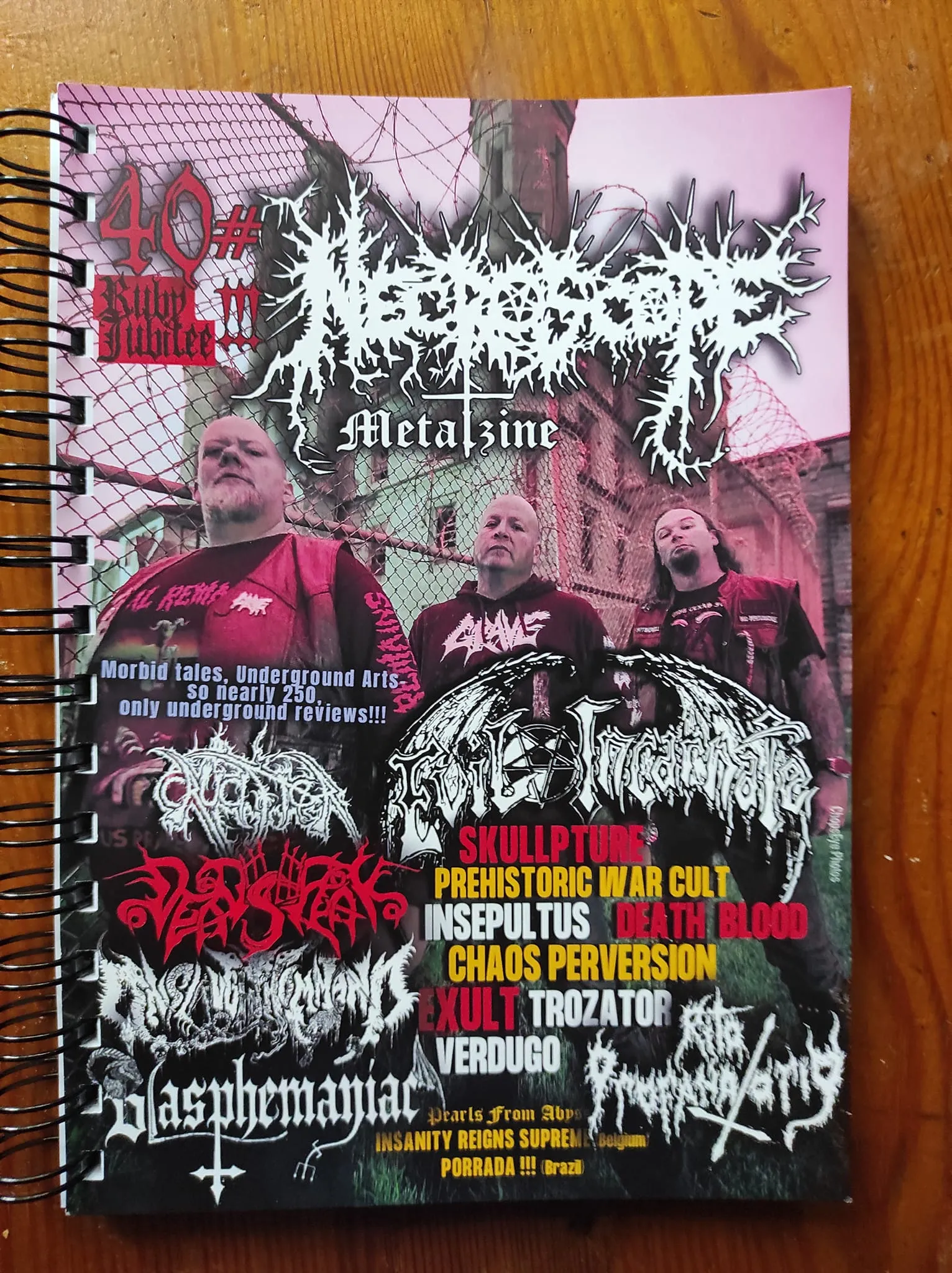 NECROSCOPE METALZINE #40