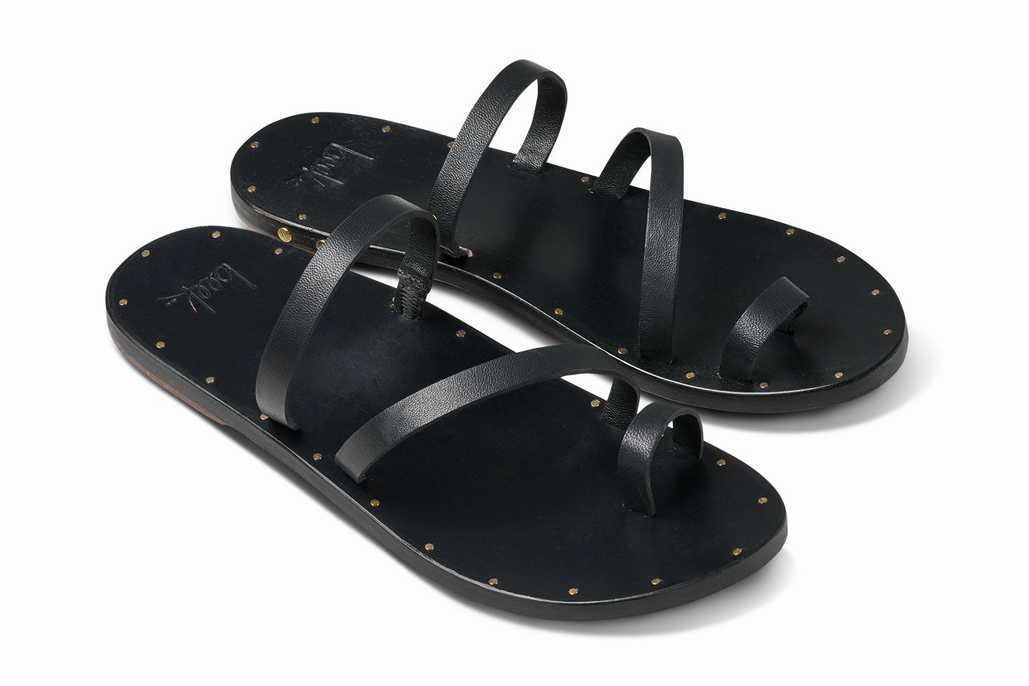 NENE - Black Low Profile Footbed Design Quick Grip