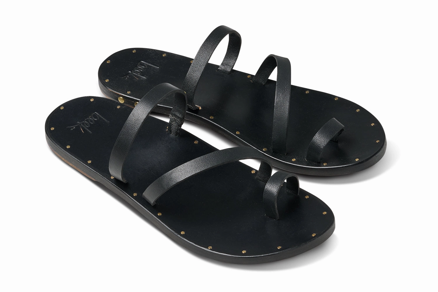 NENE - Black Comfortable Vacation Sandals All Purpose