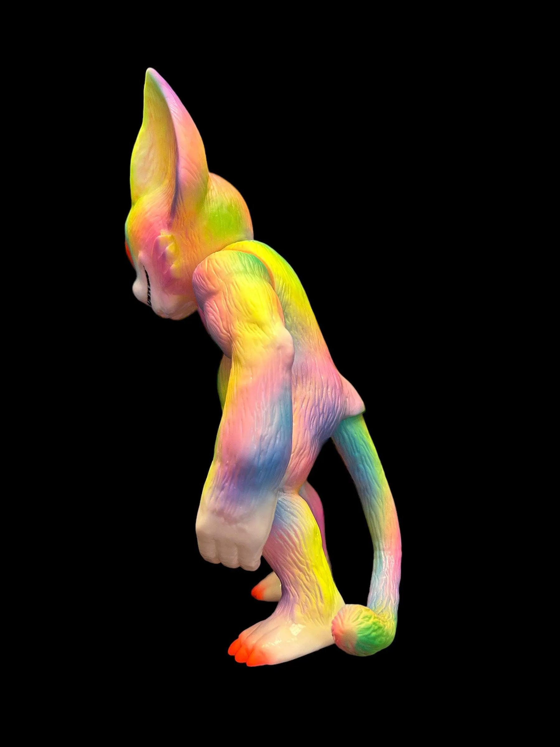 Neon Dream Violent Cat (Matte) by Art Junkie x Bubble Wrapp
