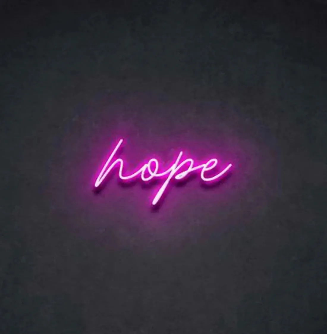 Neon Light Hope Sign - Embrace Positivity with Hope Neon Sign