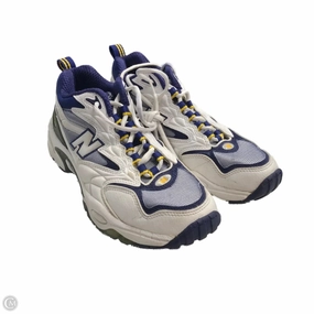 Shoes Sneakers By New Balance In White, Size: 7.5 Toe Guard Protection Indoor Training