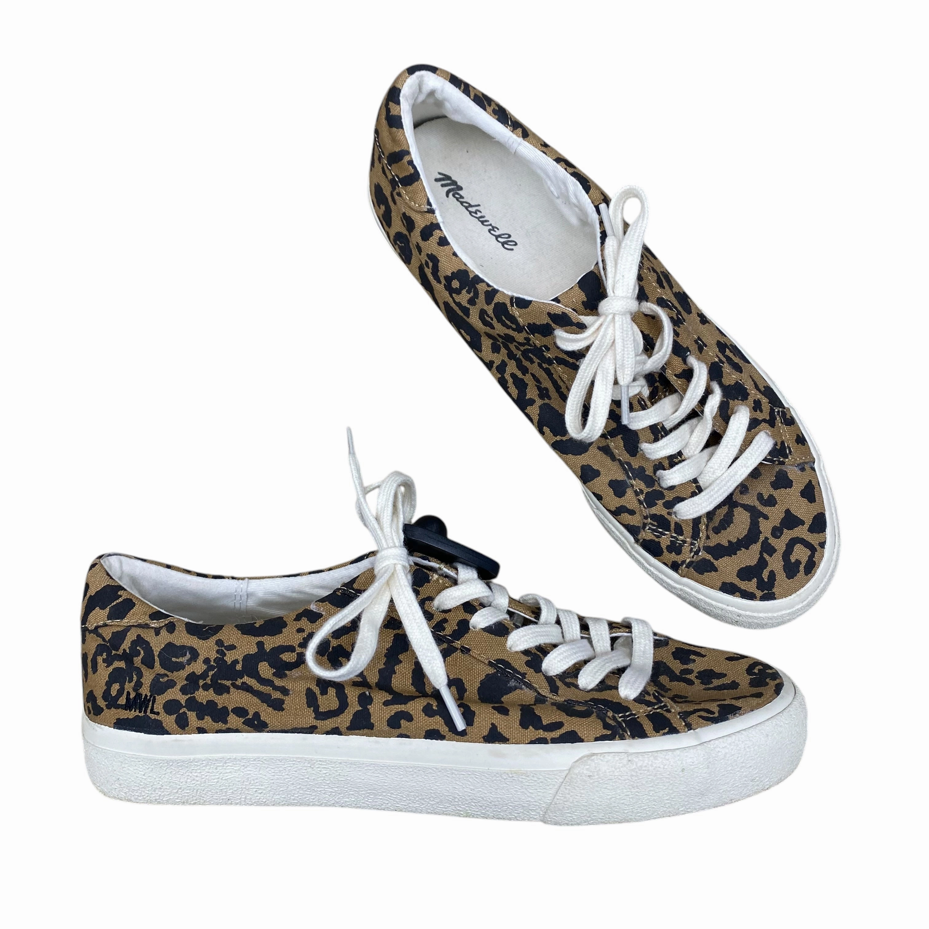 Good Value Shoes Sneakers By Madewell In Animal Print, Size:9.5