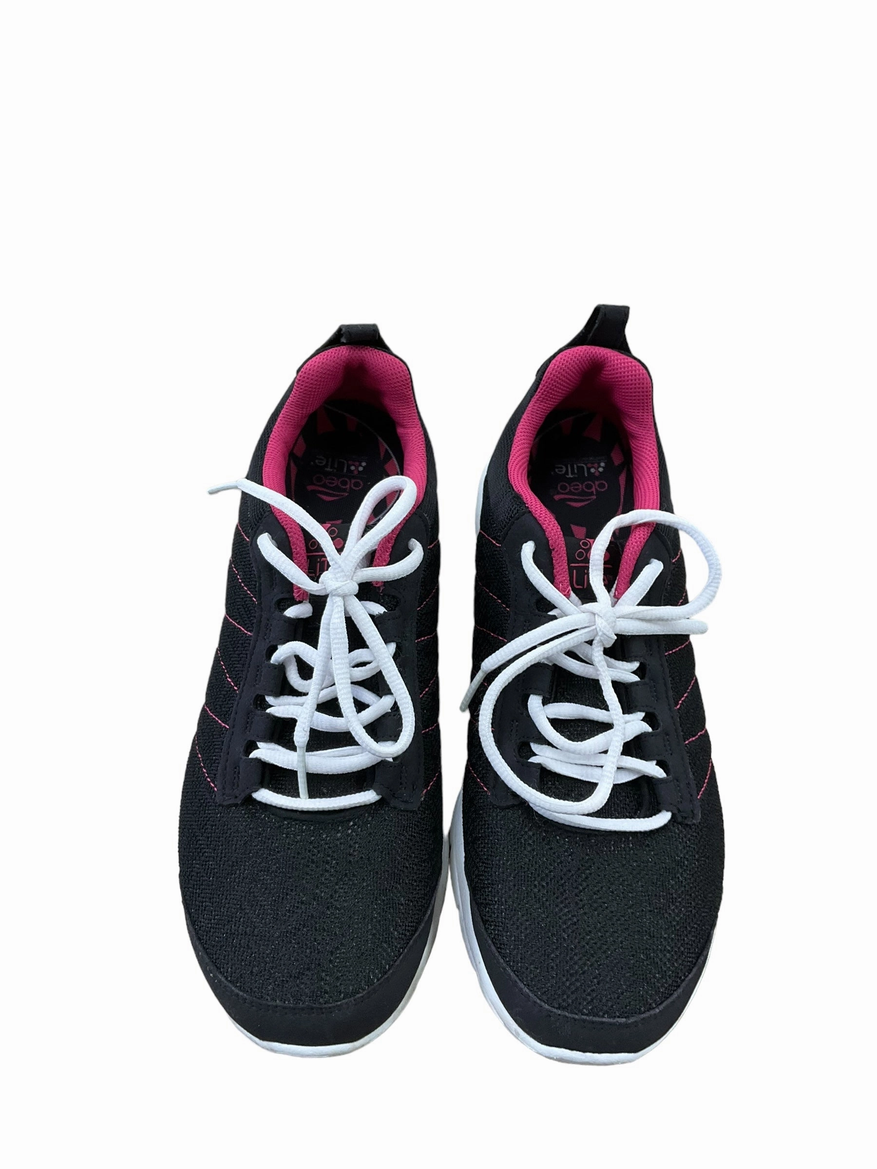 Unlined Comfort Shoes Sneakers By Abeo In Black, Size: 9