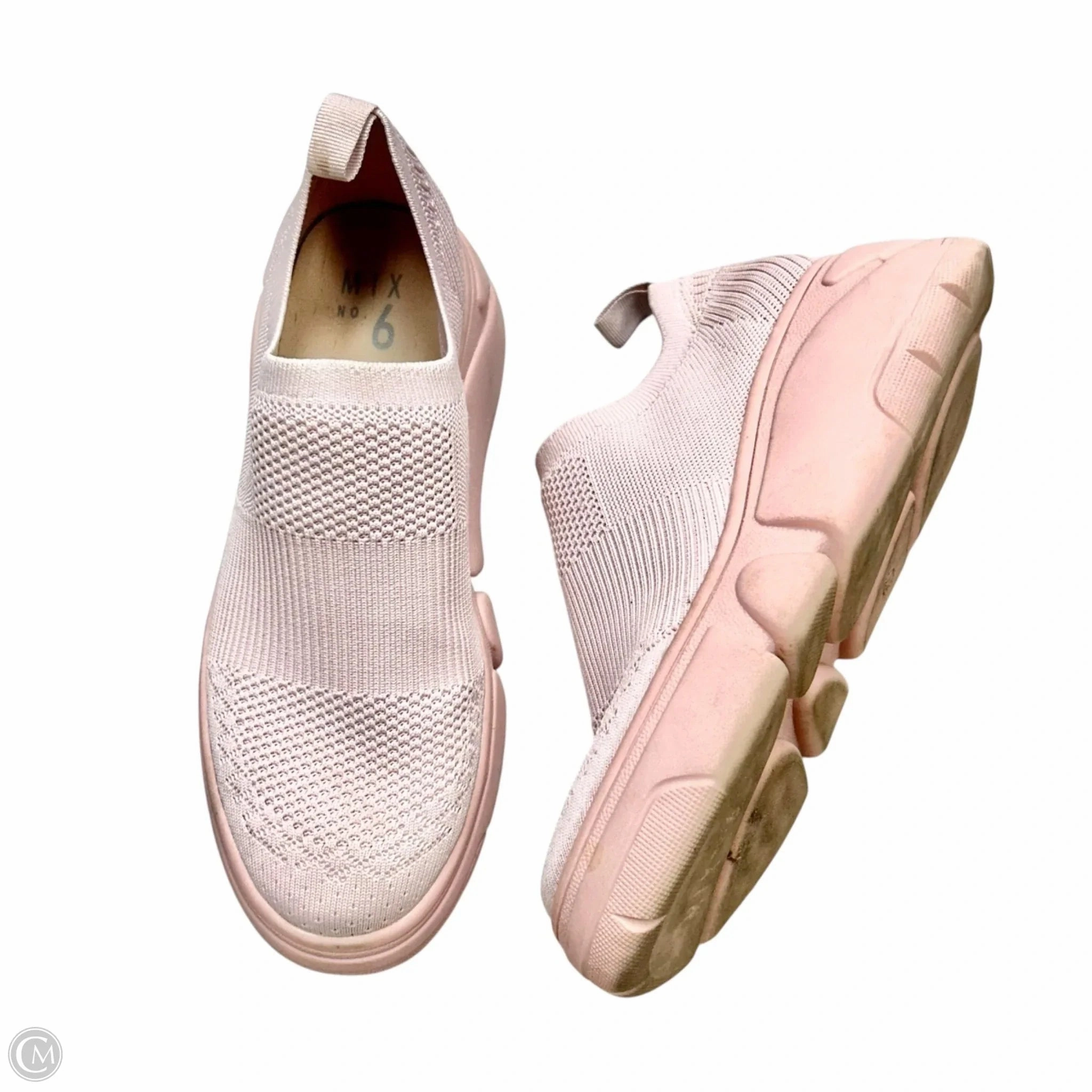 Odor Control Lining Shoes Sneakers By Mix No 6 In Pink, Size: 7.5