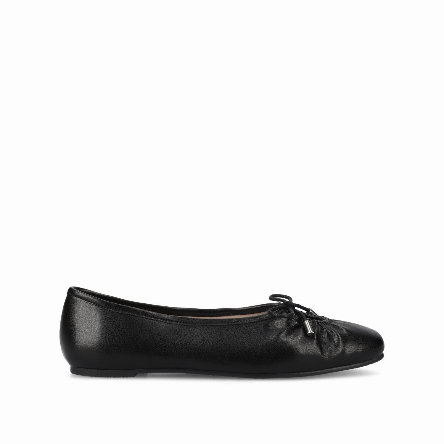 Neutral Tones CALLEE VEGAN LEATHER BALLET FLATS IN WIDE Easy Fit City Dawn